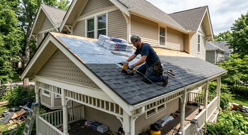 Porch Roofing Installation