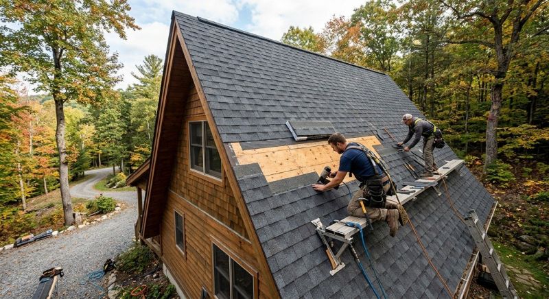 A Frame Roof Repair in Littleton, CO