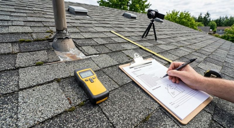 Asphalt Roof Inspection in Denver County, CO