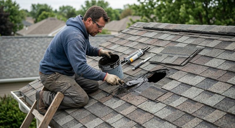 Asphalt Roof Leak Repair in Commerce City, CO