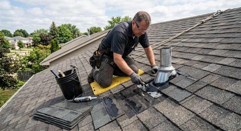 Asphalt Roof Leak Repair in Elizabeth, CO