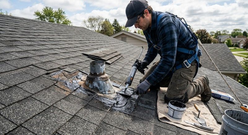 Asphalt Roof Leak Repair in Parker, CO