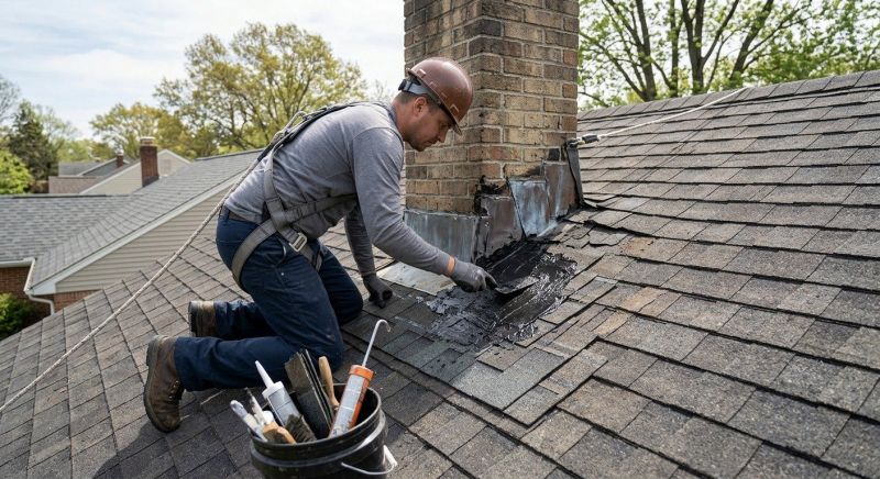Asphalt Roof Leak Repair in Wheat Ridge, CO