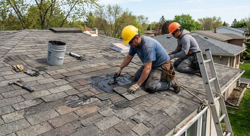 Asphalt Roof Repair in Evergreen, CO