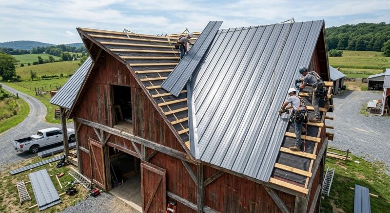 Barn Roof Installation in Littleton, CO