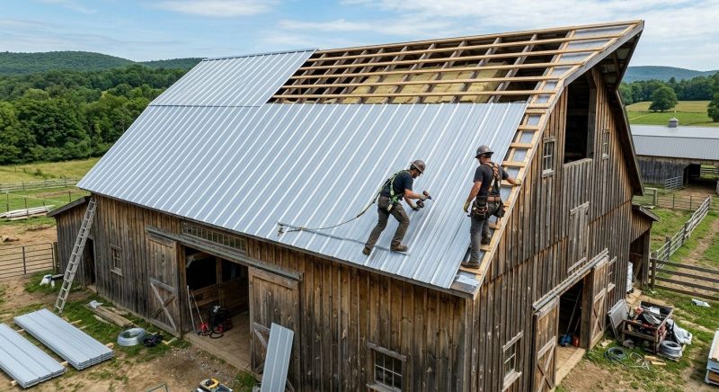 Barn Roof Installation in Littleton, CO