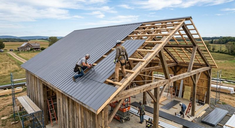 Barn Roof Installation in Littleton, CO