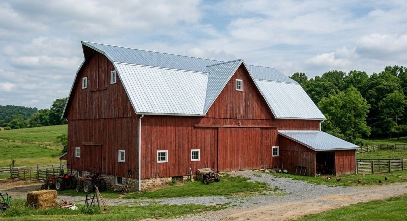 Barn Roof Replacement in Douglas County, CO