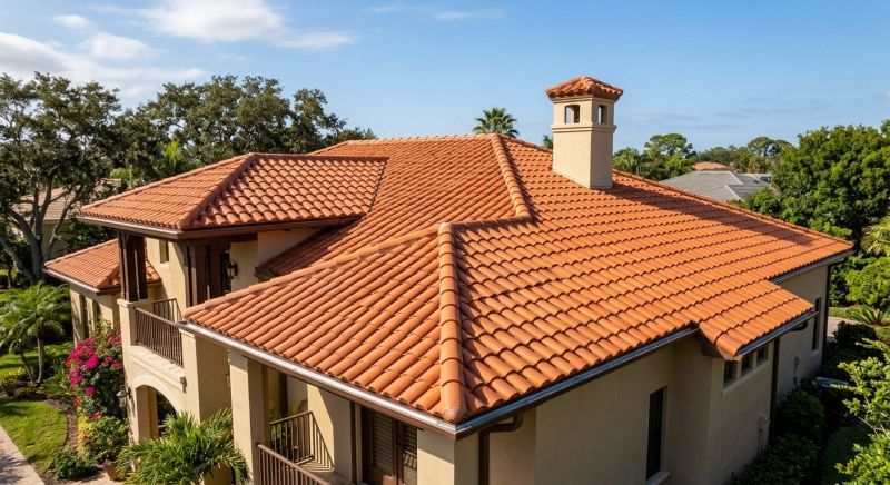 Barrel Tile Roof Installation in Littleton, CO