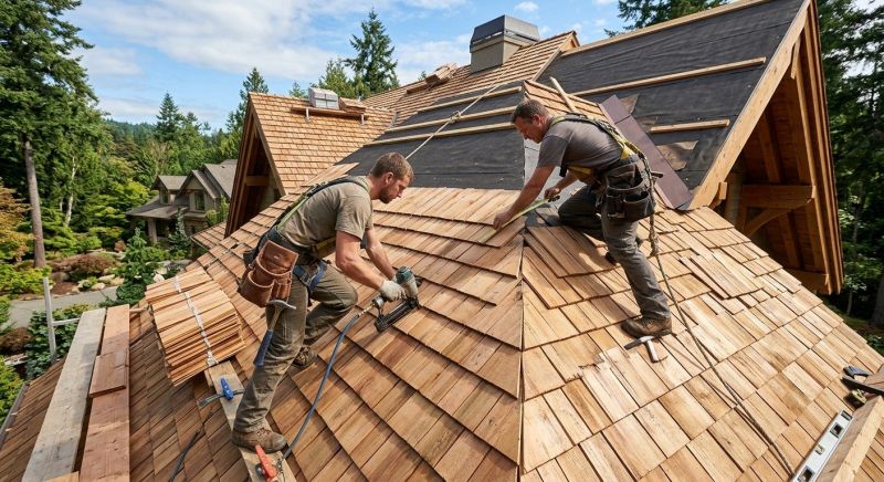 Cedar Roof Installation in Elbert County, CO
