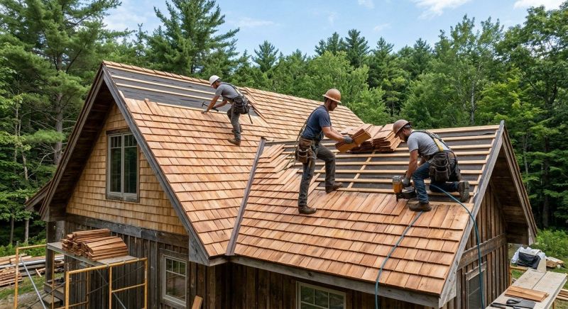 Cedar Roof Installation in Littleton, CO
