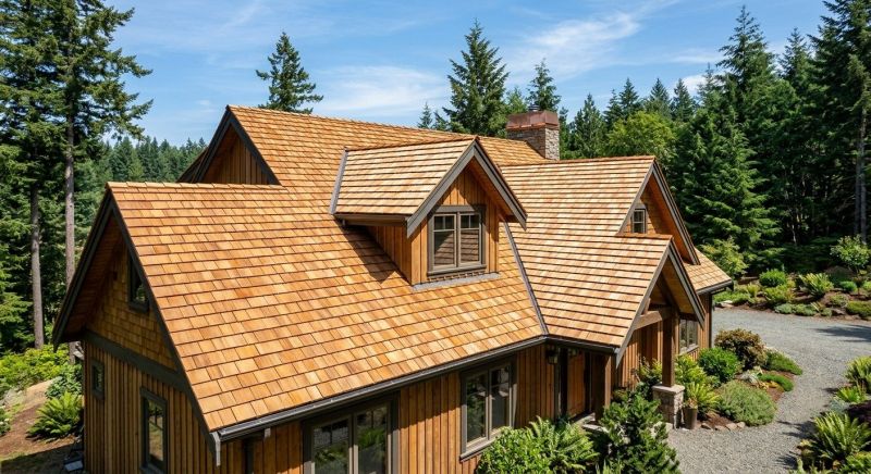 Cedar Roof Installation in Morrison, CO