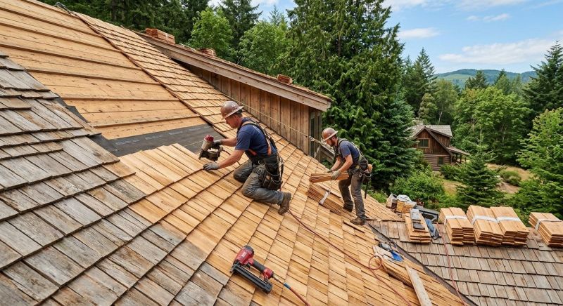 Cedar Roof Installation in Parker, CO