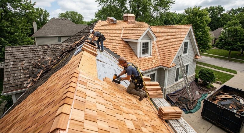 Cedar Roof Replacement in Arvada, CO