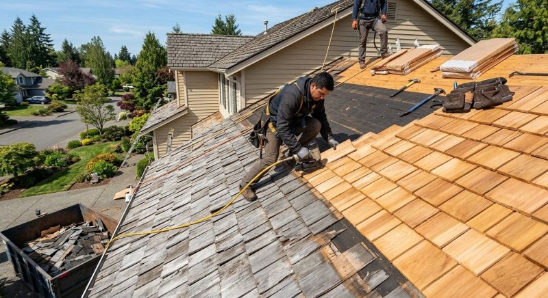 Cedar Roof Replacement in Douglas County, CO