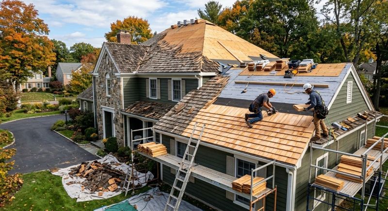 Cedar Roof Replacement in Elbert County, CO