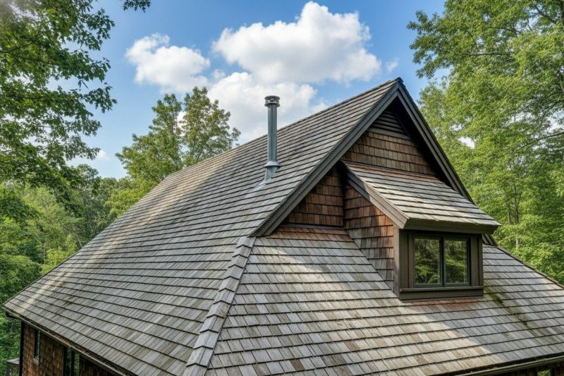 Cedar Roof Replacement in Larkspur, CO