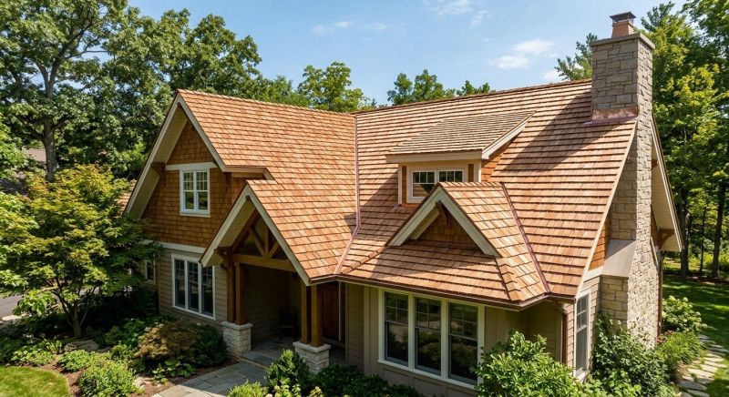 Cedar Shake Roof Construction in Littleton, CO