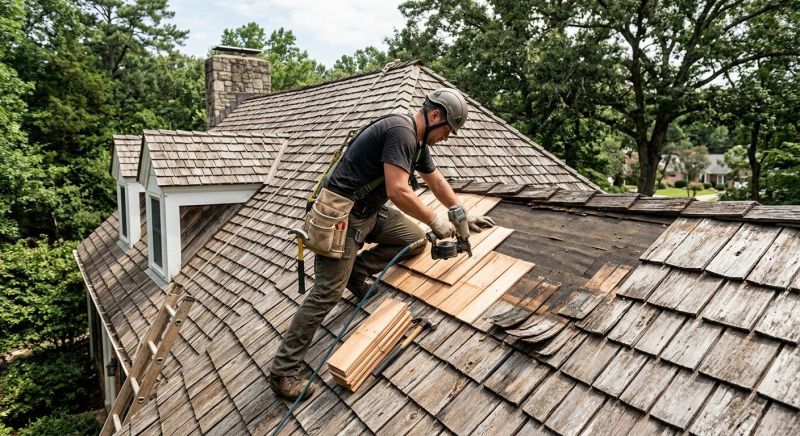 Cedar Shingles Repair in Evergreen, CO