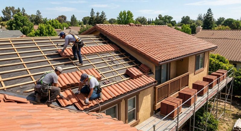 Clay Roof Installation in Evergreen, CO