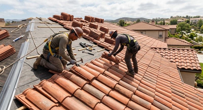 Clay Roof Installation in Parker, CO