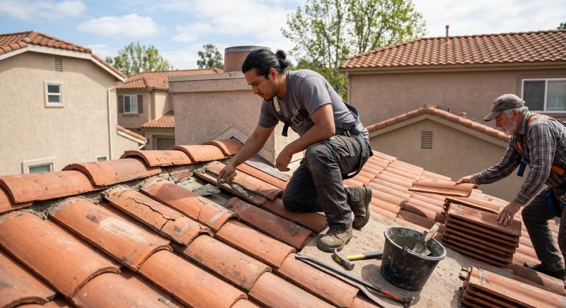 Clay Roof Leak Repair in Littleton, CO