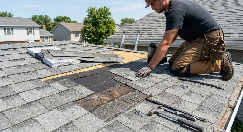 Composite Roof Repair in Littleton, CO
