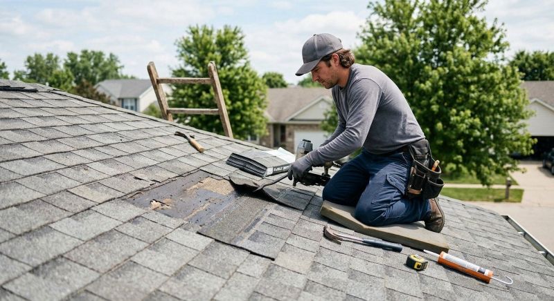 Composite Shingle Repair in Littleton, CO