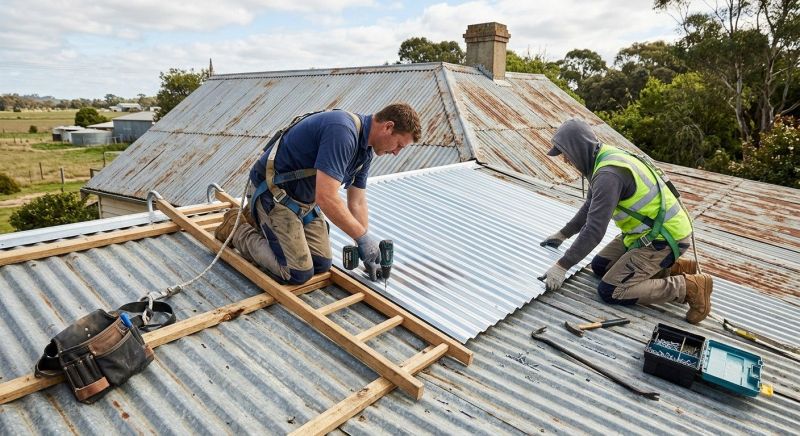 Corrugated Roof Repair in Conifer, CO