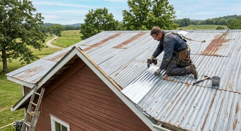 Corrugated Roof Repair in Denver, CO