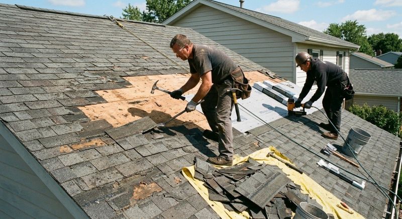 Damaged Roof Repair in Littleton, CO