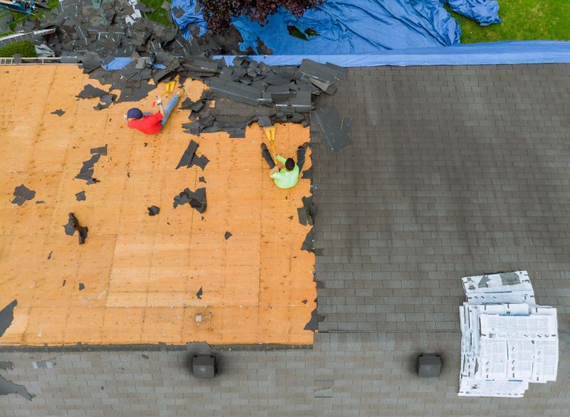 Damaged Roof Replacement in Aurora, CO