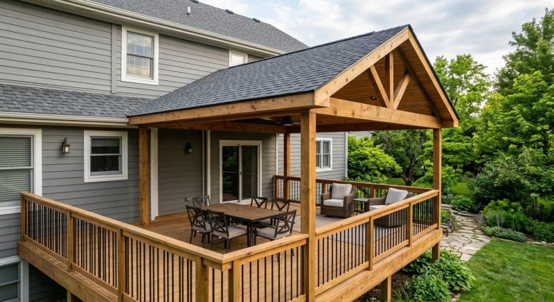 Deck Roof Construction in Littleton, CO