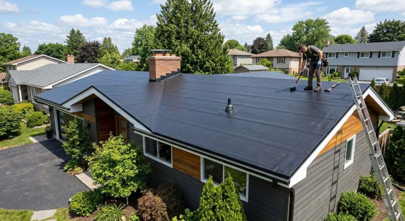 Epdm Roof Installation in Elizabeth, CO