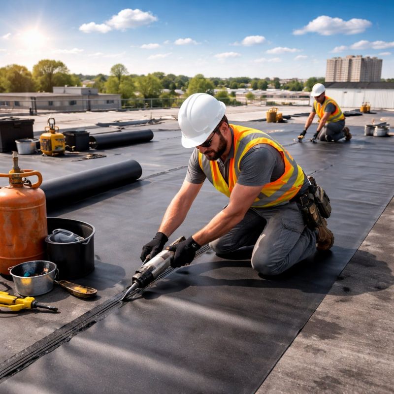 Epdm Roof Installation in Golden, CO