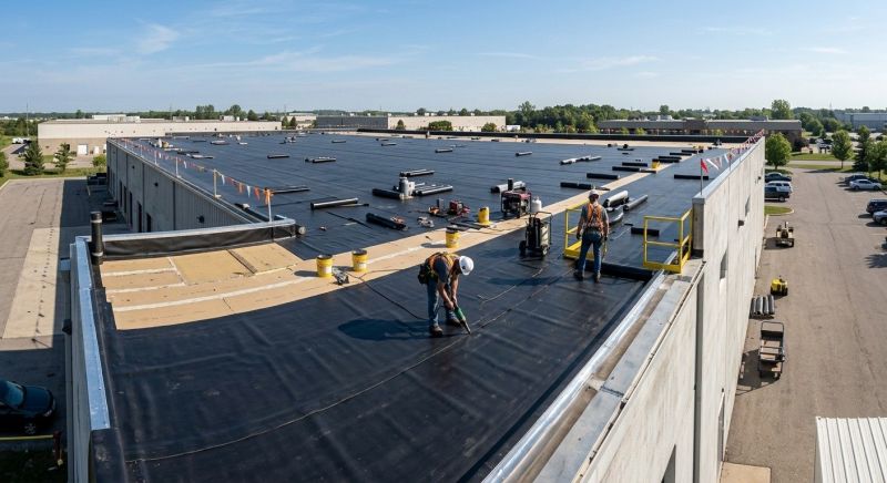 Flat Roof Installation in Castle Rock, CO