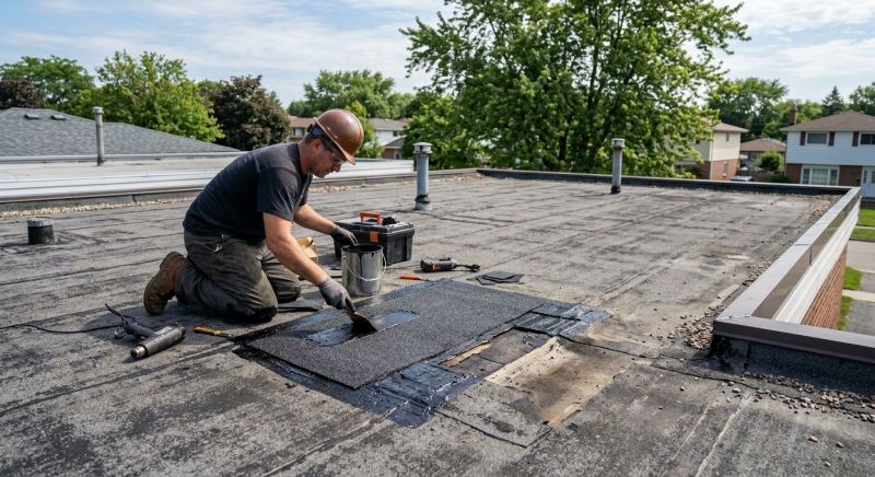 Flat Roof Repair in Adams County, CO