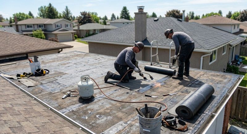 Flat Roof Repair in Commerce City, CO