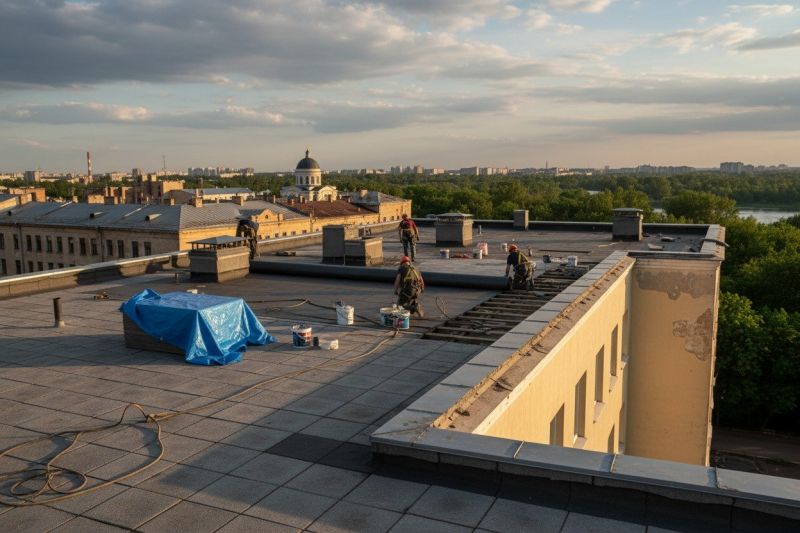 Flat Roof Replacement in Douglas County, CO