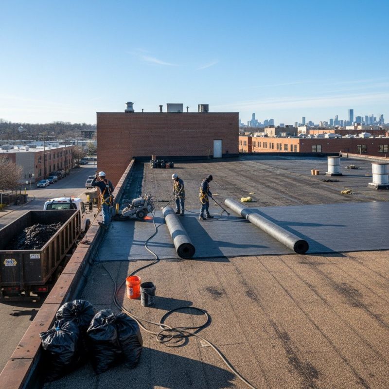 Flat Roof Replacement in Parker, CO