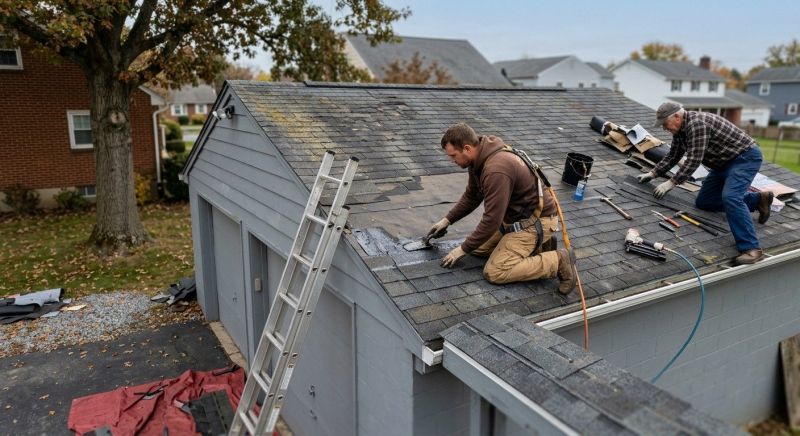 Garage Roof Repair in Littleton, CO