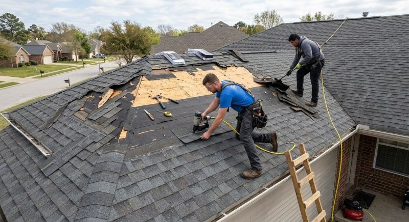 Hail Damage Roof Repair in Arvada, CO