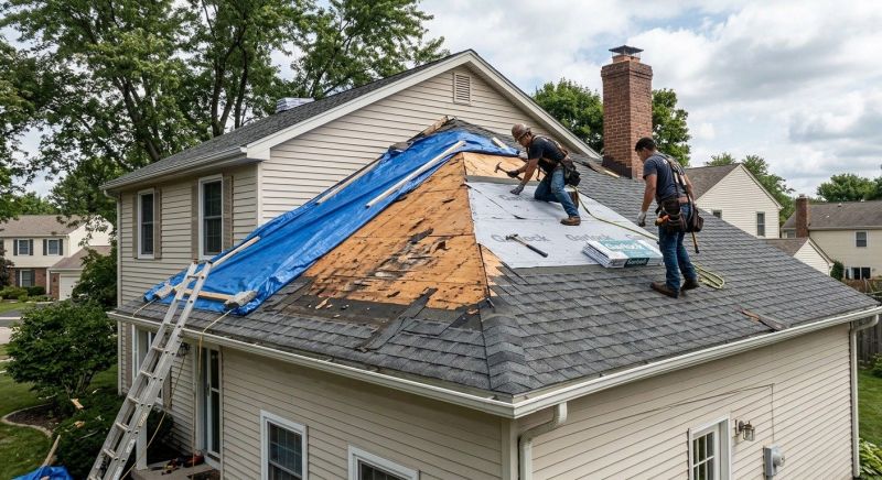 Hail Damage Roof Repair in Denver County, CO
