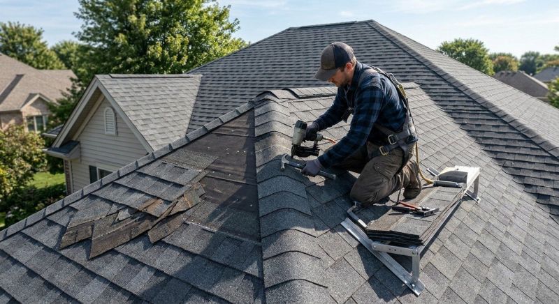 Hip Roof Shingle Replacement in Littleton, CO