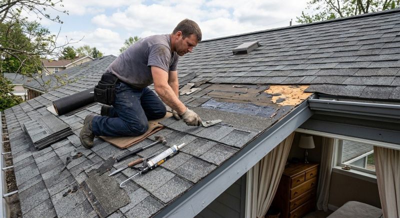 House Roof Repair in Wheat Ridge, CO