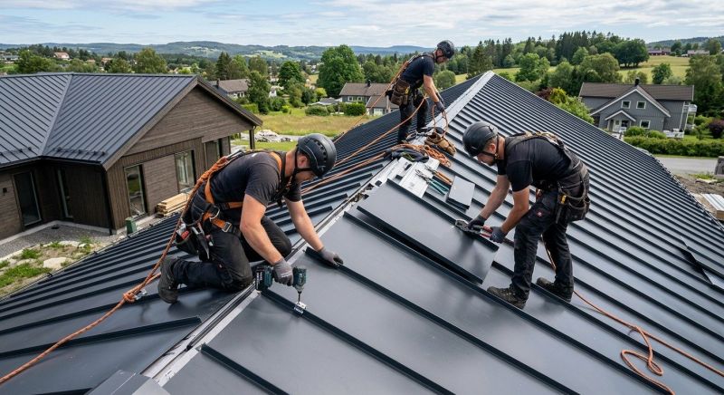 Metal Roof Installation in Aurora, CO
