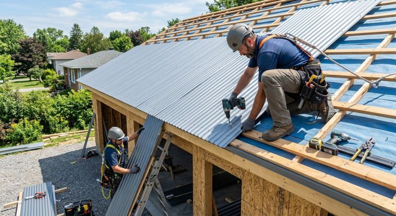Metal Roof Installation in Larkspur, CO