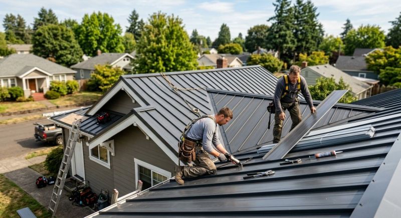 Metal Roof Repair in Englewood, CO