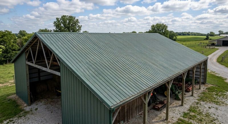 Pole Barn Roof Repair in Castle Rock, CO