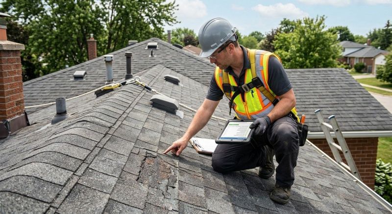 Roof Damage Inspection in Conifer, CO